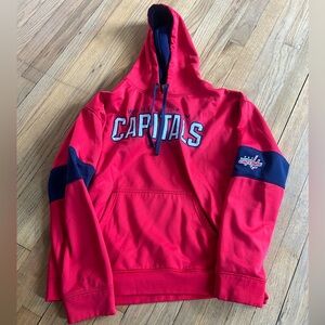 Washington Capitals Red Pullover Hoodie